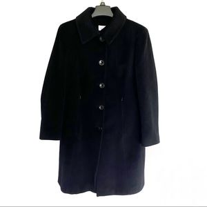 Calvin Klein Wool Angora Blend Top Coat